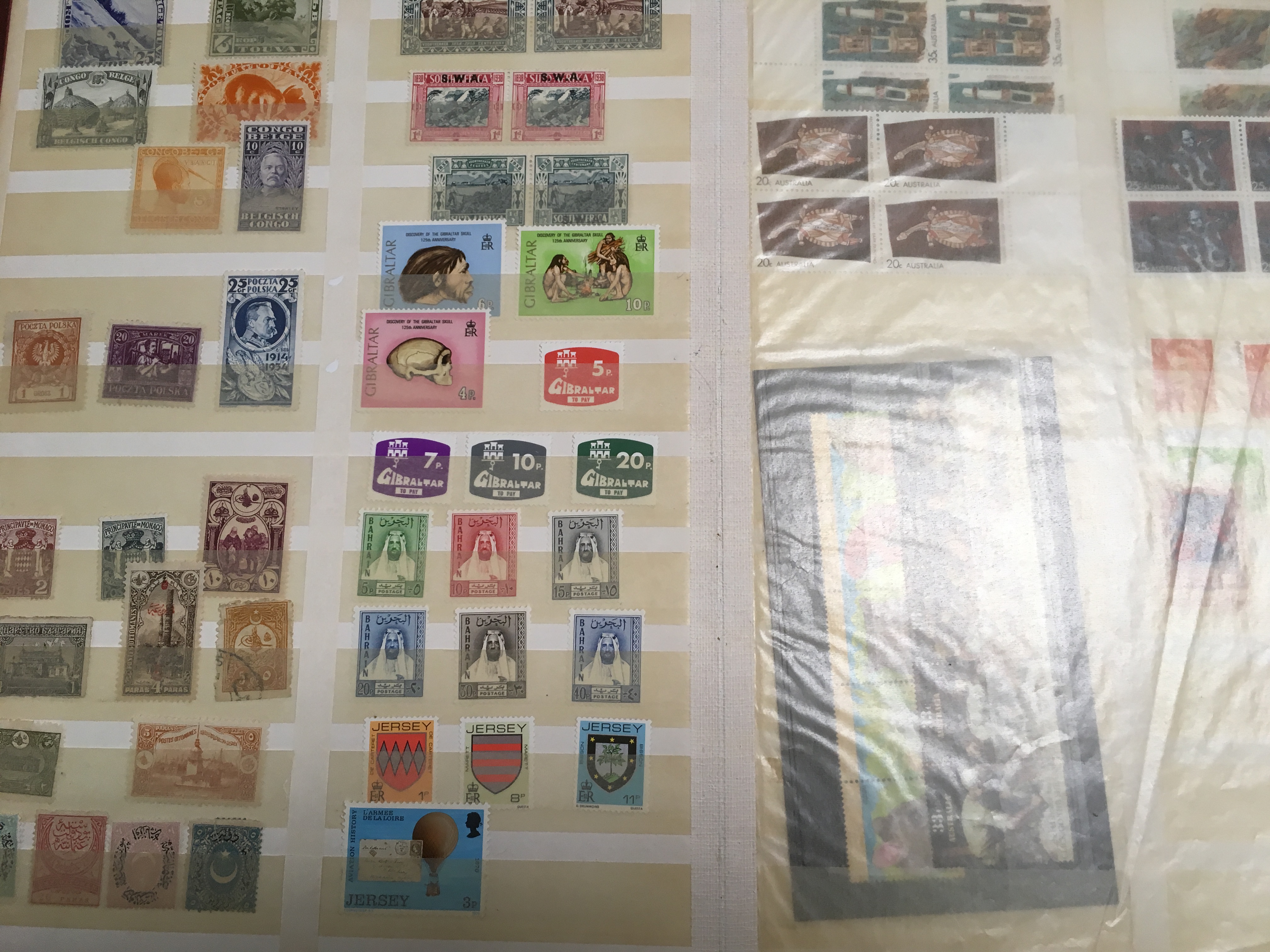 BOX OF GB AND OVERSEAS COVERS AND CARDS IN THREE ALBUMS AND LOOSE, STOCKBOOK OF MINT STAMPS ETC. - Image 3 of 5