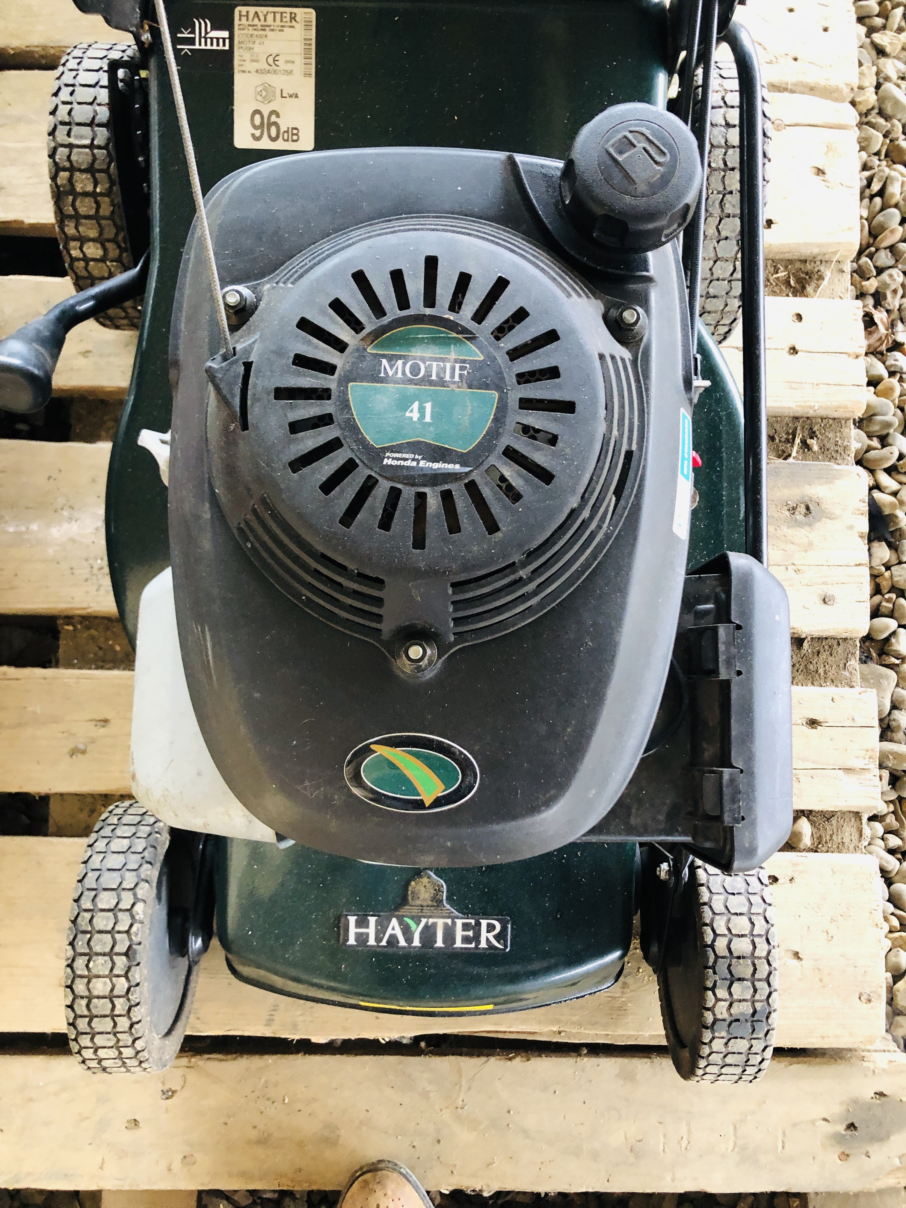 HAYTER PETROL LAWN MOWER - Image 4 of 8