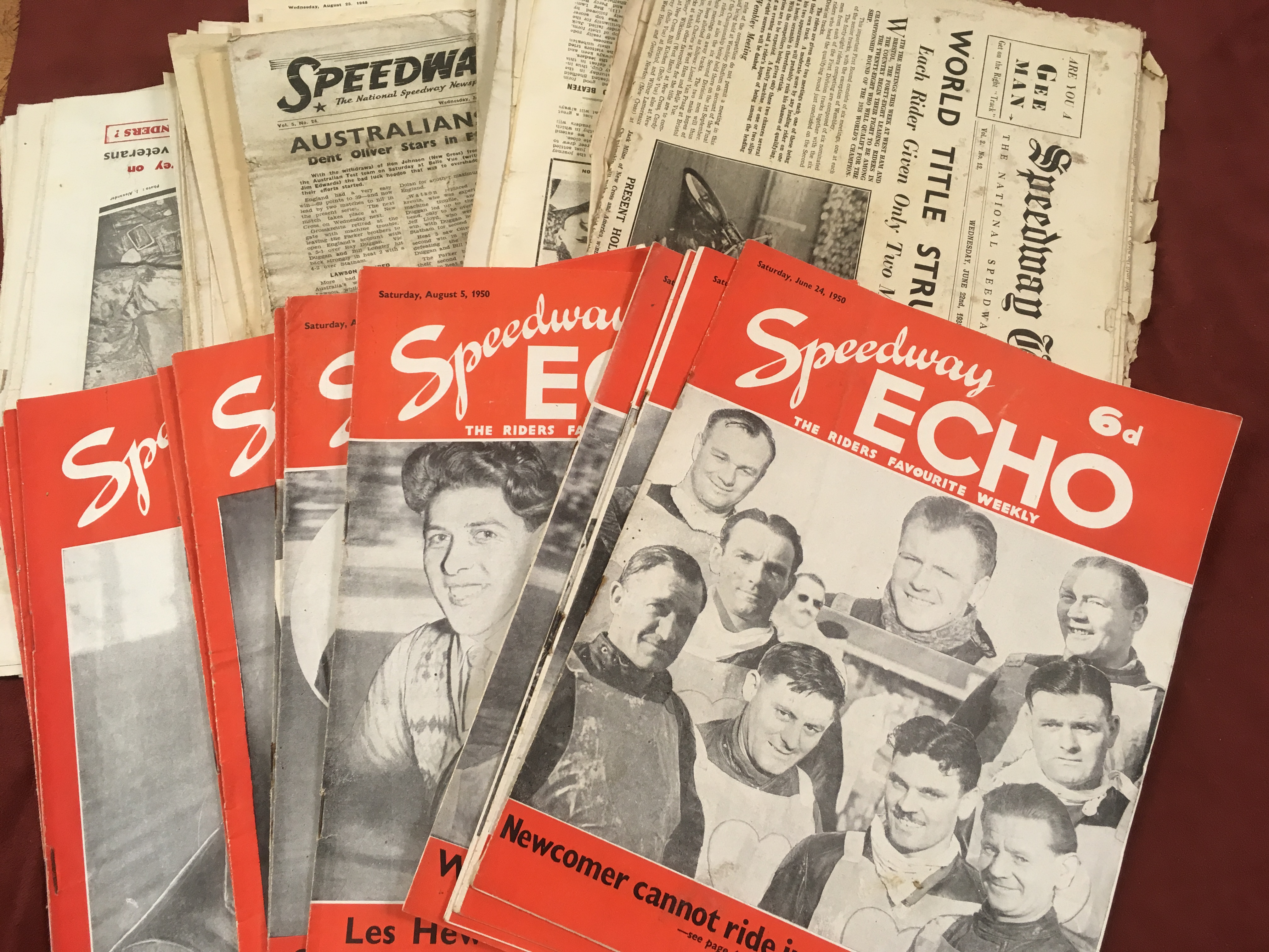 BOX WITH A QUANTITY OF NORWICH AND GREAT YARMOUTH SPEEDWAY PROGRAMMES, MAJORITY 1946-53, - Image 3 of 3