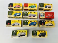 COLLECTION OF (11) VAN GUARDS DIE-CAST MODEL VEHICLES IN ORIGINAL BOXES
