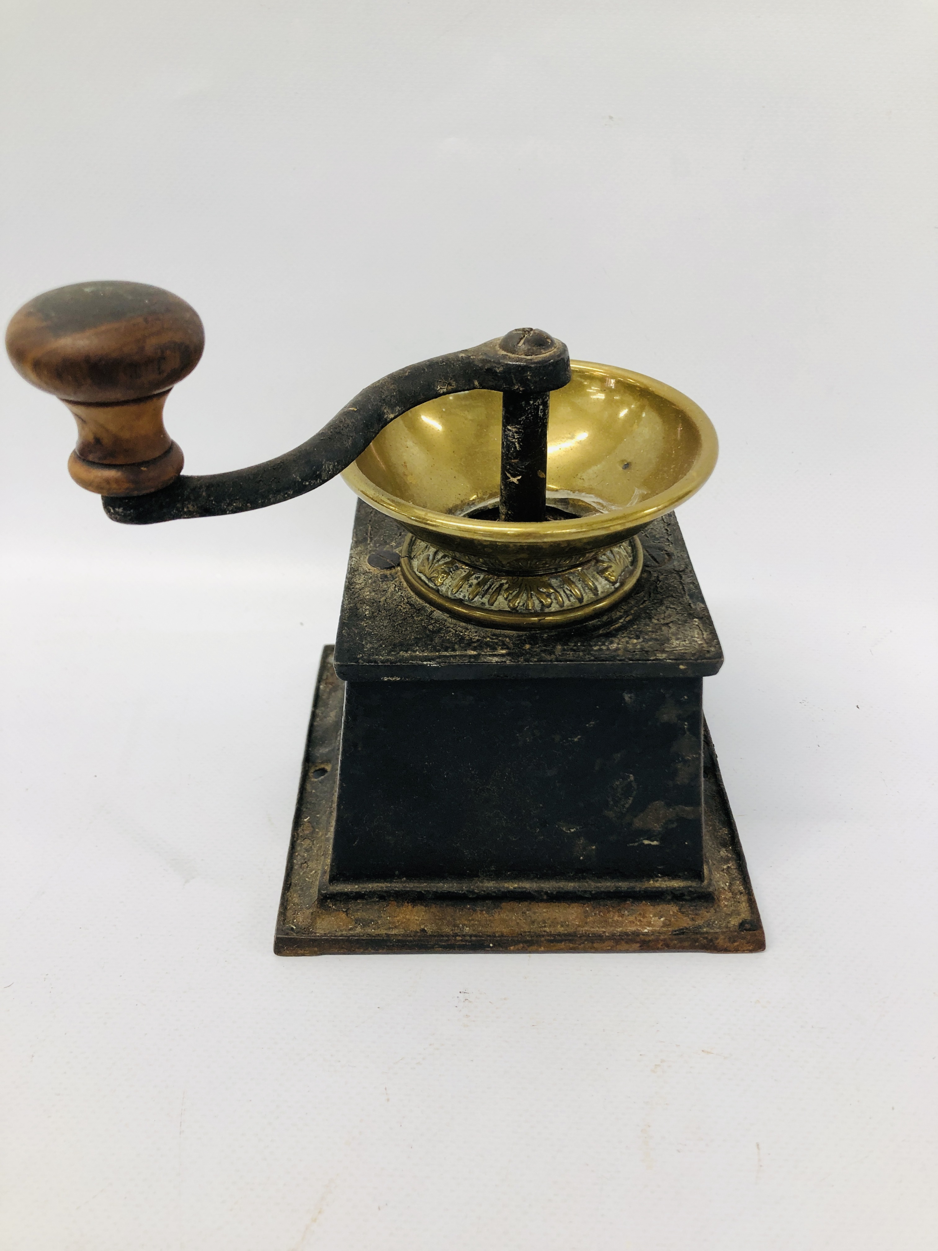 VINTAGE CAST COFFEE GRINDER, - Image 9 of 13