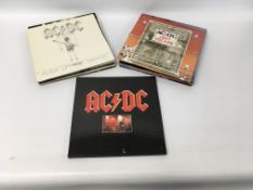 COLLECTION OF APPROX 20 RECORDS OF ACDC