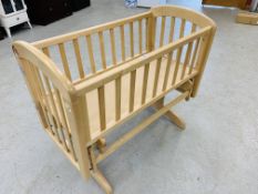 A JOHN LEWIS BABY COT