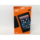 AN AS NEW AMAZON FIRE 7 IN BOX - SOLD AS SEEN