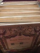 1981 ROYAL WEDDING EXTENSIVE MINT COLLECTION IN FIVE PRINTED ALBUMS,