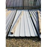 17 x 3M X 1M PROFILE STEEL ROOF LINER SHEETS (GREY / BROWN)