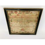 AN EARLY C19TH SAMPLER