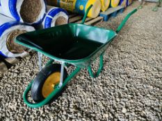 A HAEMMERLIN 90 LITRE PUNCTURE FREE WHEELBARROW