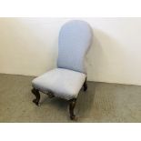 VICTORIAN LADIES NURSING CHAIR,