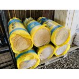 6 ROLLS OF ISOVER 75MM INSULATION