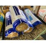 4 ROLLS OF KNAUF 10MM ACOUSTIC INSULATION