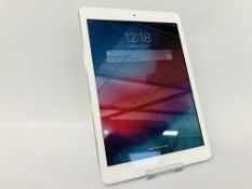 AN APPLE IPAD AIR 32GB - SOLD AS SEEN - NO GUARANTEE OF CONNECTIVITY