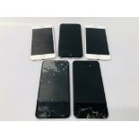 5 X APPLE IPHONE 6S PLUS - 2 A/F - ICLOUD LOCKED - SPARES & REPAIRS - SOLD AS SEEN