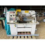 A COLCHESTER BANTAM METAL LATHE - IMPORTANT NOTE: DUE TO THE WEIGHT WE CANNOT PROVIDE EQUIPMENT OR