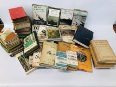 BOX OF ASSORTED BOOKS TO INCLUDE COUNTRY SPORTS,