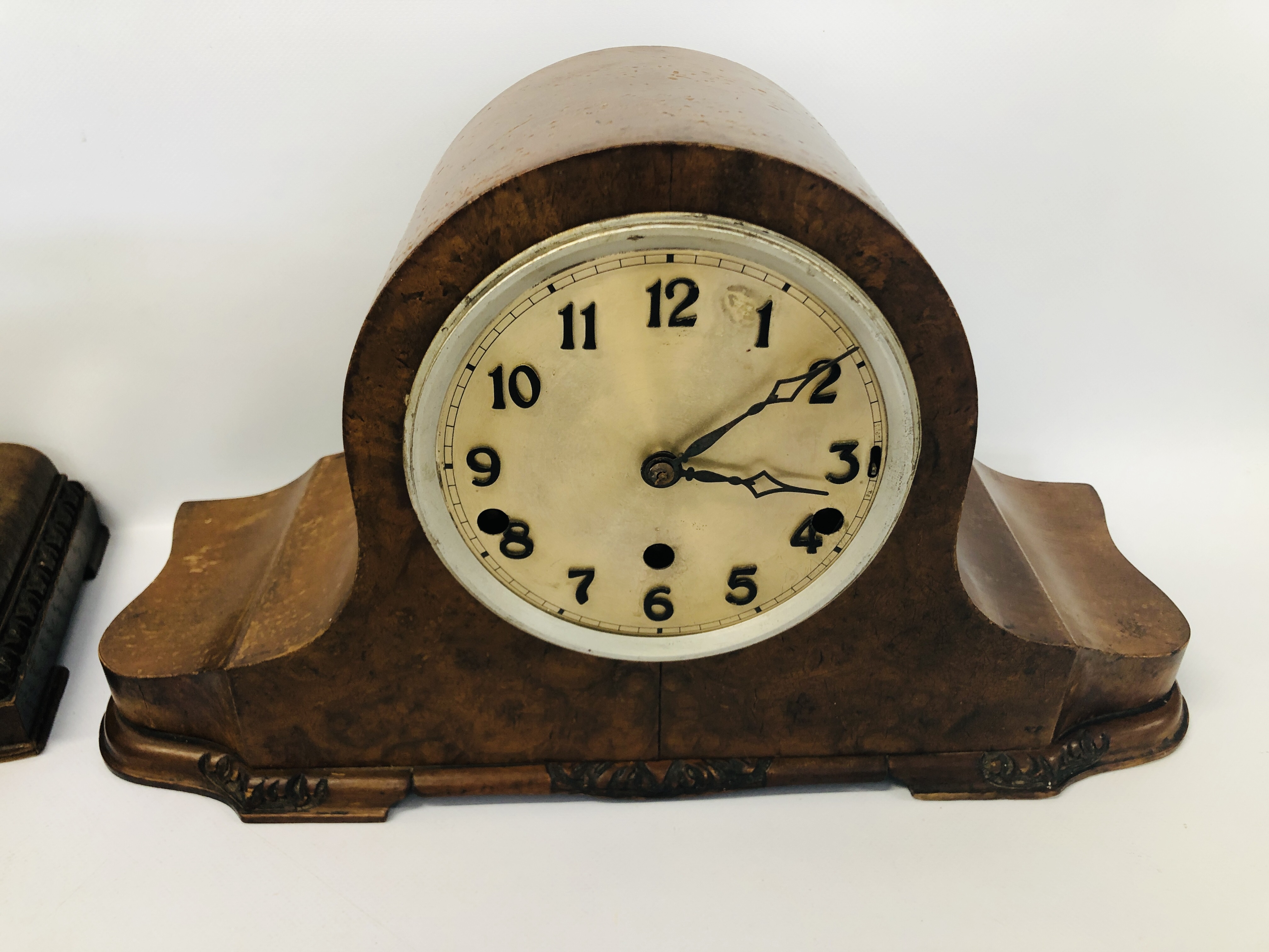 A COLLECTION OF 6 MANTEL CLOCKS TO INCLUDE WESTMINSTER CHIME, - Bild 3 aus 14