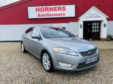 EA08 VUR FORD MONDEO TITANIUM X TDCI125 DIESEL. 1753CC. ODOMETER READING: 102,652.