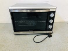 ARIETE BON CUISINE 520 TABLE TOP OVEN BOXED - SOLD AS SEEN