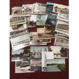 MIXED POSTCARDS OF NORFOLK AND SUFFOLK (134)