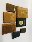 7 collectible items mainly poetry all showing some wear.