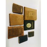 7 collectible items mainly poetry all showing some wear.