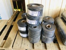 14 ROLLS OF VISQUEEN 100MM. X 30M.