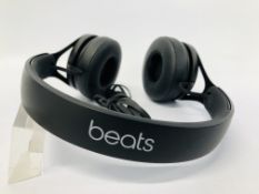 A PAIR OF BEATS HEADPHONES - SOLD AS SEEN