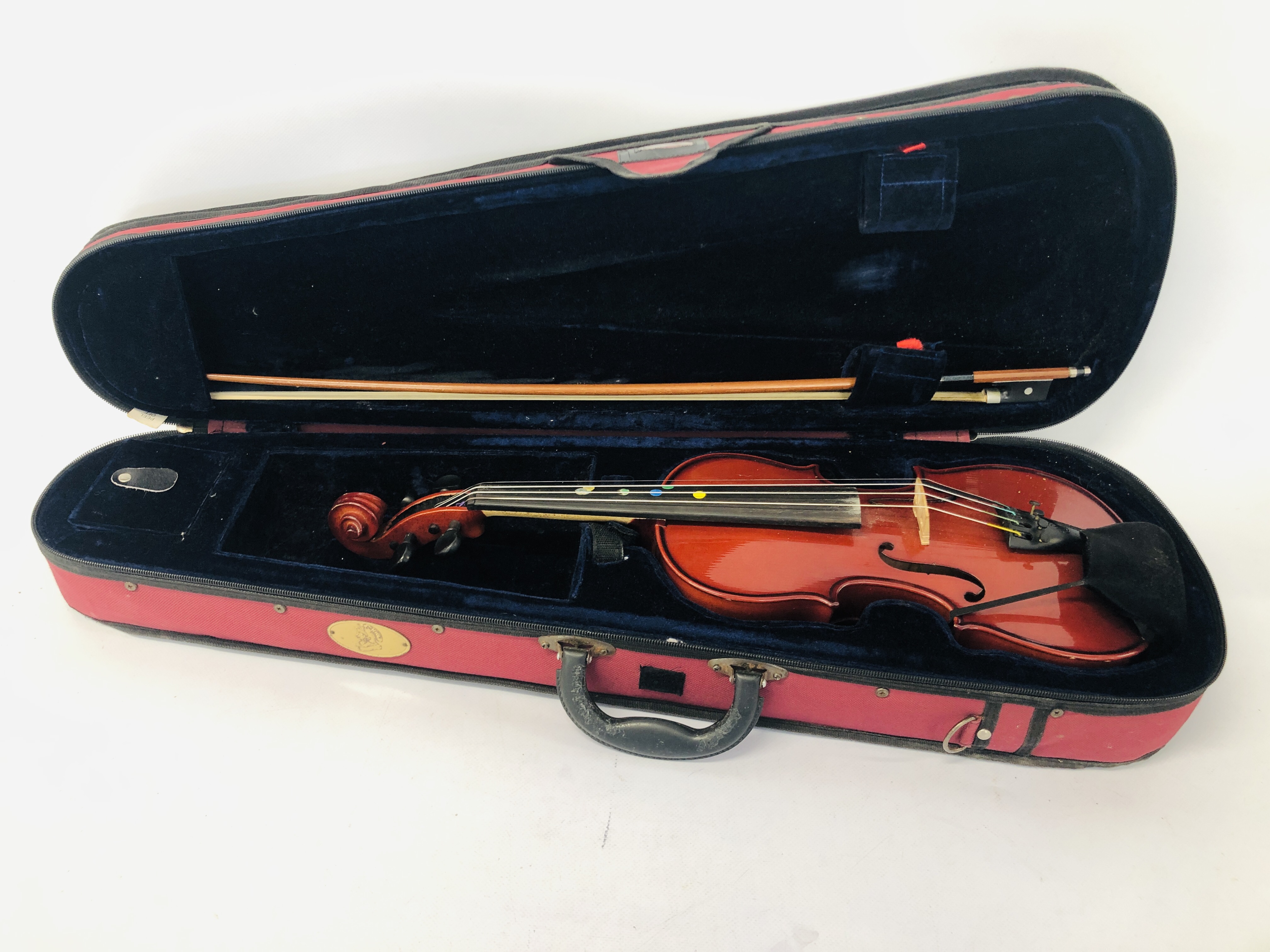 "STENTOR" VIOLIN IN FITTED CASE