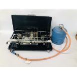 3 BURNER PORTABLE GAS STOVE WITH BOTTLE