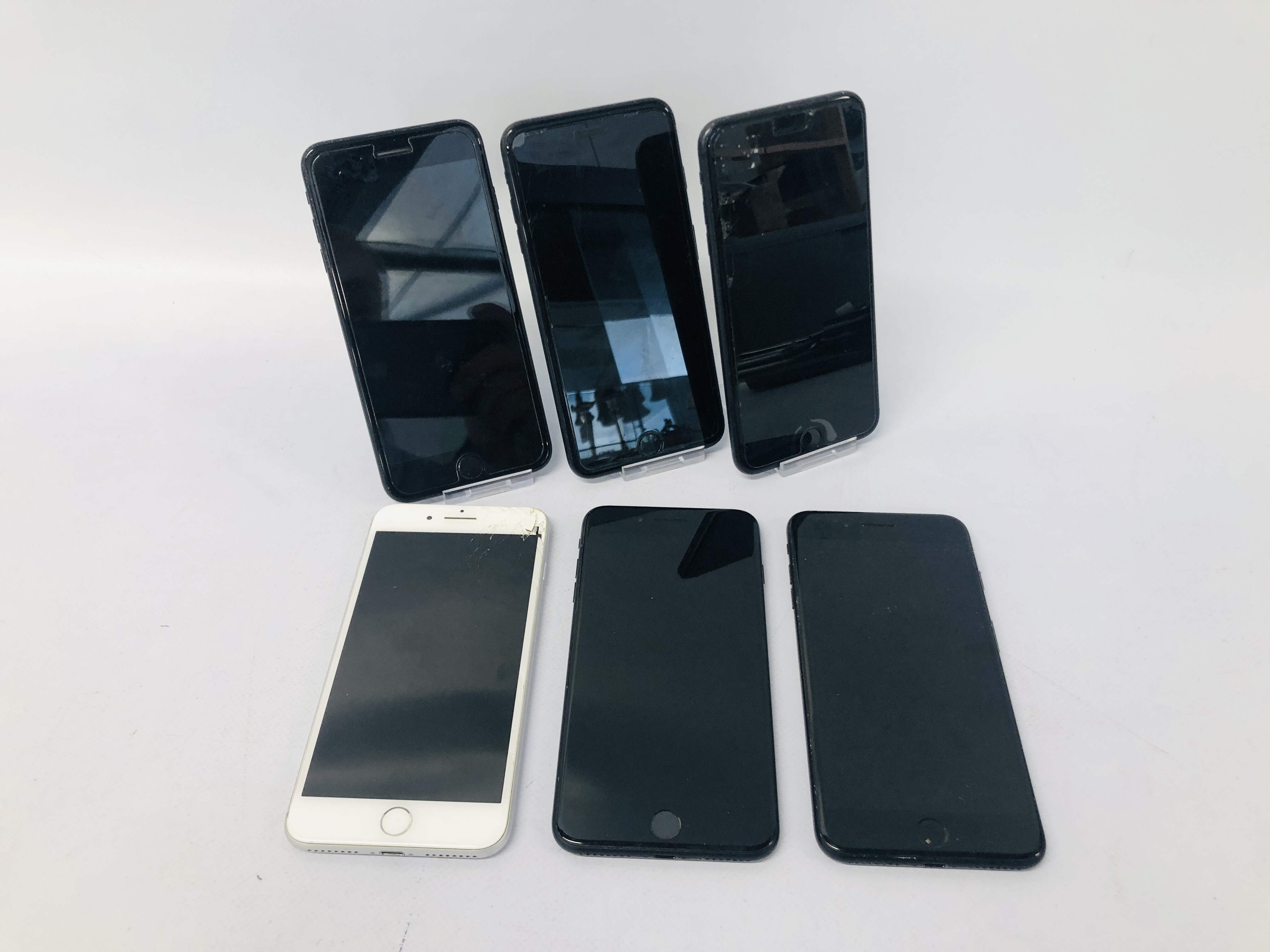 6 X APPLE IPHONE 7 PLUS MODEL A1784,