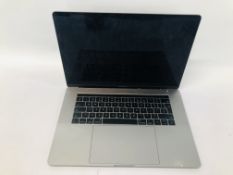 APPLE MACBOOK PRO LAPTOP COMPUTER MODEL A1707 S/N C02W529RHTD6 - SOLD AS SEEN