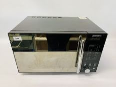 A TRICITY BLACK FINISH MICROWAVE - SOLD AS SEEN