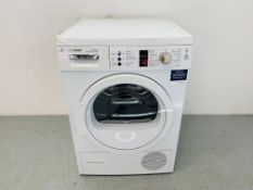 BOSCH EXXCEL 7 SELF CLEANING CONDENSER TUMBLE DRYER - SOLD AS SEEN