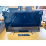 SONY LCD 26 INCH TV WITH REMOTE - SOLD AS SEEN