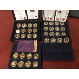 WESTMINSTER COIN PART SETS IN CASES,