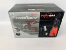 POWERDEVIL 2200 WATT PRESSURE WASHER BOXED AS NEW - SOLD AS SEEN