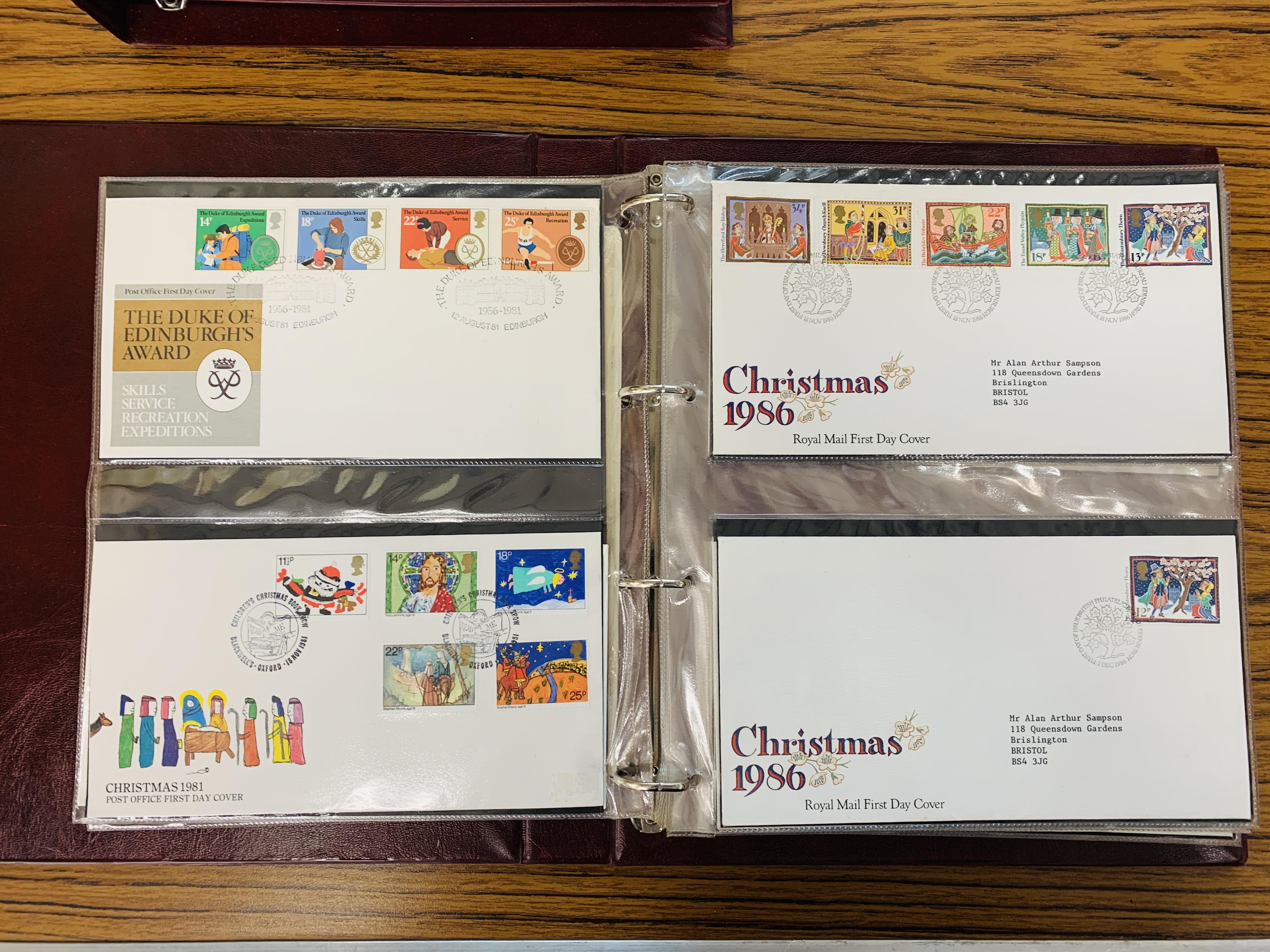 TWO ALBUMS WITH 1980-99 GB FDC, ALSO QUANTITY POSTCARDS TO INCLUDE GRETNA GREEN, DORSET, DEVON, - Image 8 of 28