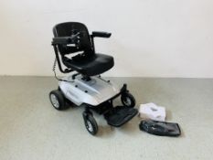 A MOBILITY PLUS QUICK-SPLIT POWER WHEELCHAIR COMPLETE WITH INSTRUCTIONS,