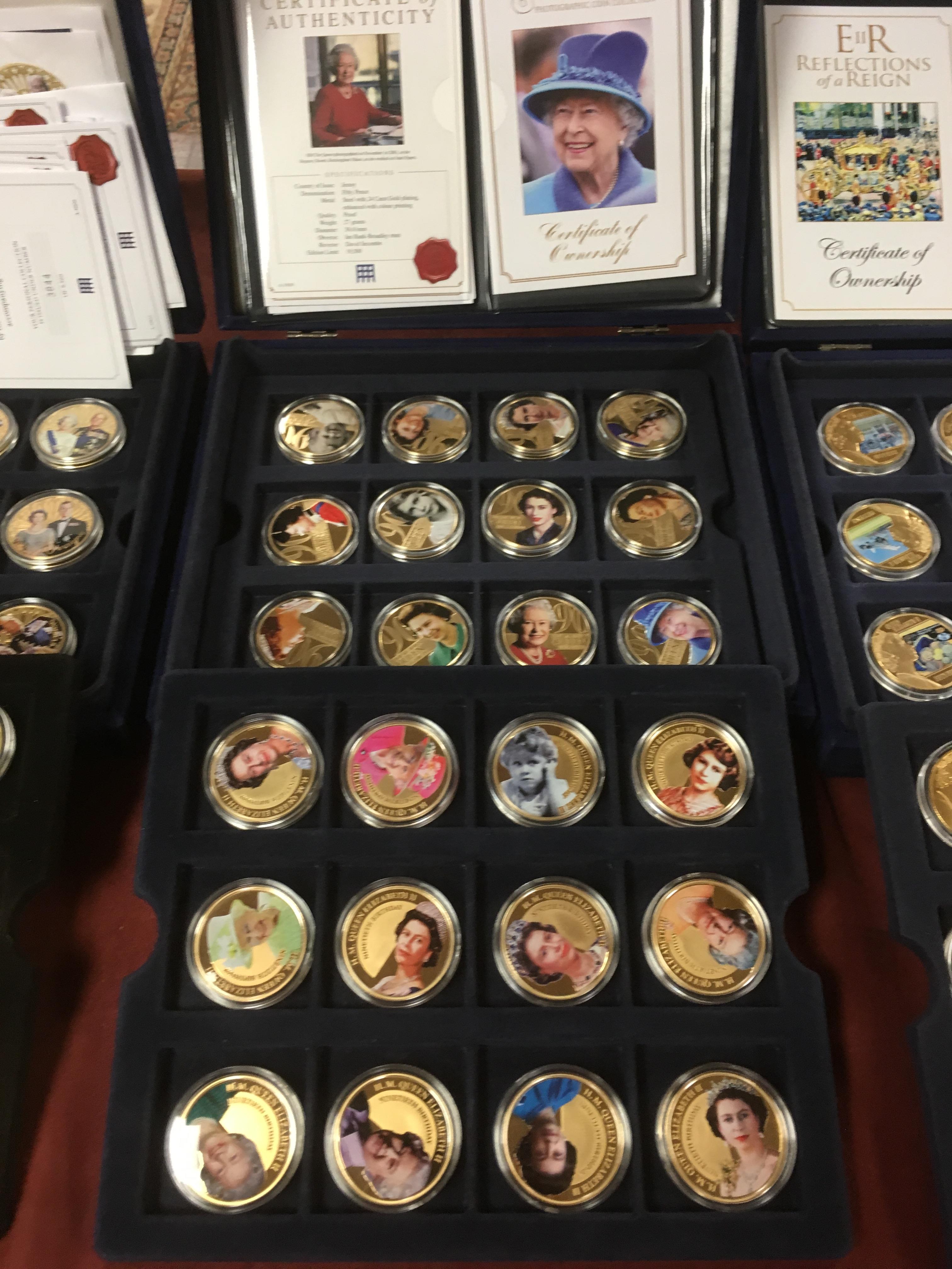 WESTMINSTER COINS IN CASES COMPRISING 2015 REFLECTIONS OF A REIGN (24 COINS), - Image 3 of 4