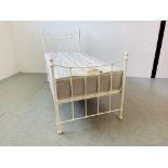 QUALITY MODERN METAL FRAMED SINGLE BED FRAME & CLASSIC BEDS DALLAS ORTHO MATTRESS