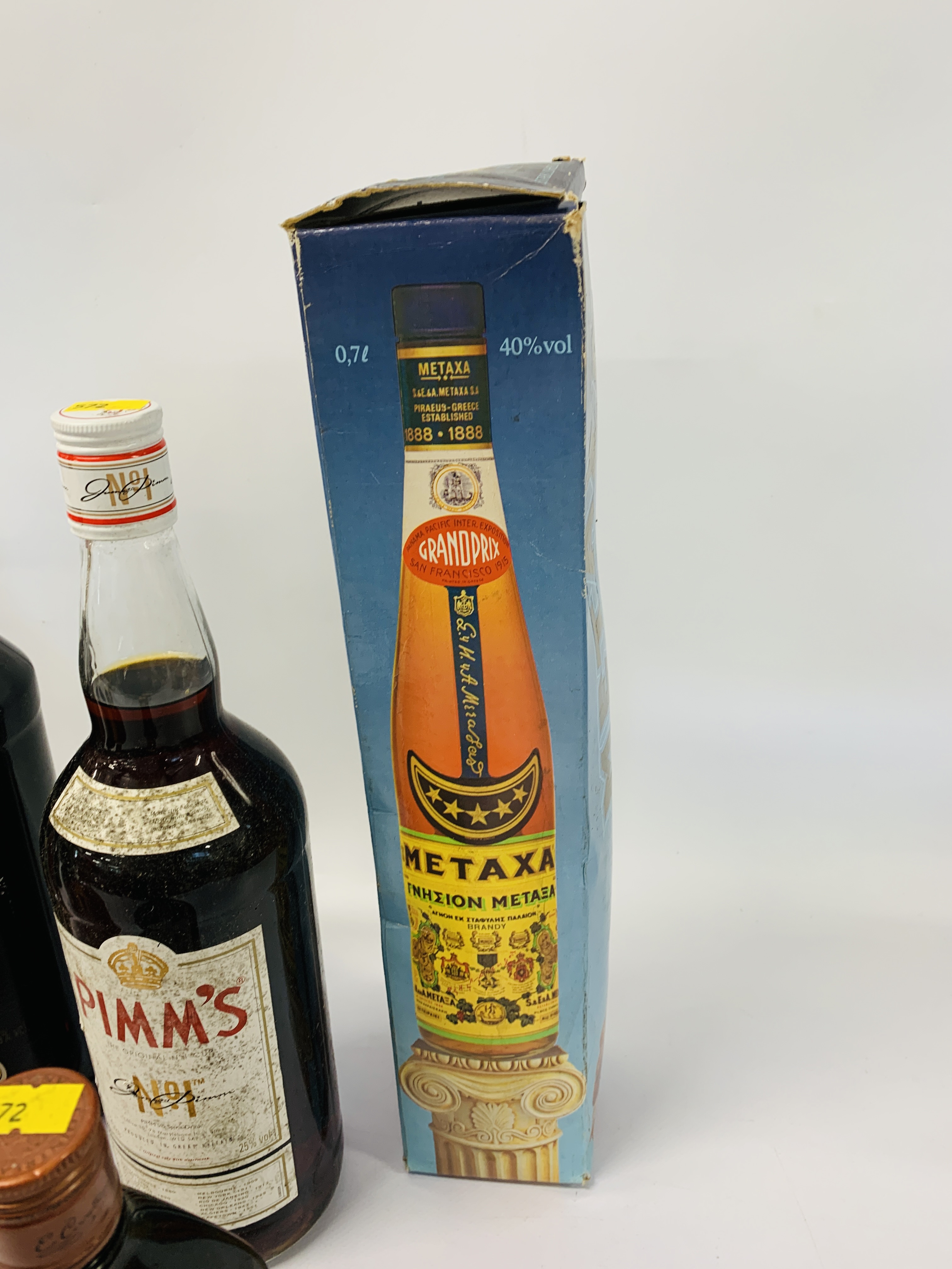 1 X LITRE MARTELL VS FINE COGNAC, 1 X 500ML GASTON DE LAGRANGE COGNAC, - Image 6 of 6