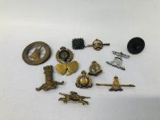 COLLECTION OF VINTAGE SWEETHEART BADGES/BROOCHES ETC