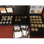 WESTMINSTER COIN PART SETS IN CASES COMPRISING RAF CENTENARY (14 COINS),