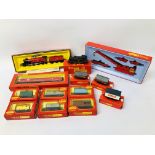 A BOXED HORNBY "00" GAUGE LOCOMOTIVE AND TENDER "LORD WESTWOOD",