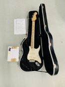 1 X UPGRADED USA FENDER STRATOCASTER GUITAR.