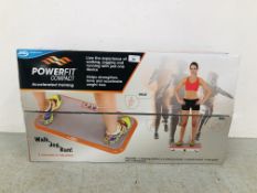 A POWERFIT COMPACT ACCELERATED TRAINING EXERCISER UNUSED BOXED WITH INSTRUCTIONS - SOLD AS SEEN