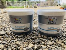 2 X 10 LITRE DULUX TRADE WHITE HIGH OPACITY EMULSION