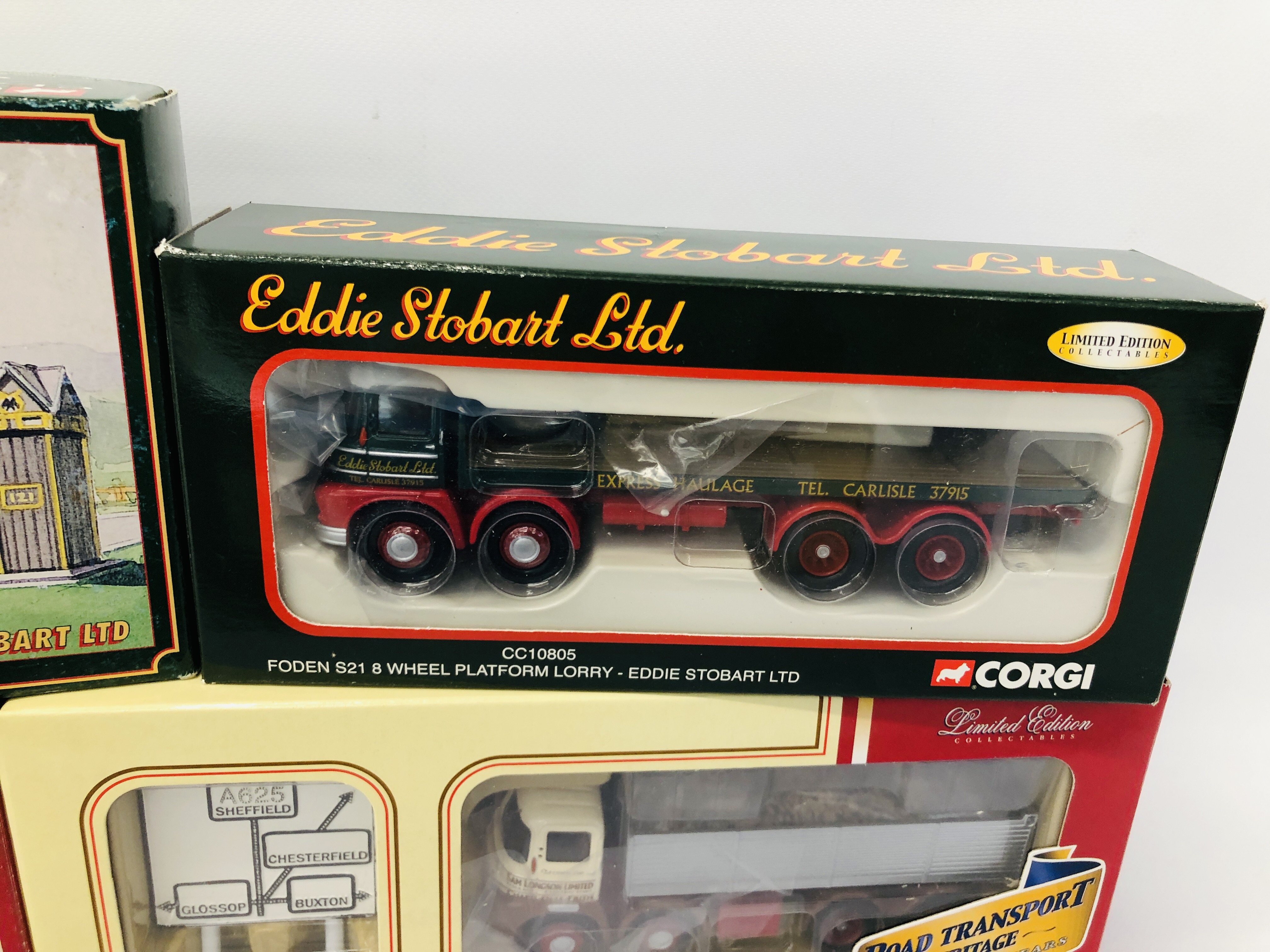 6 X BOXED CORGI DIE CAST COMMERCIALS TO INCLUDE 2 X FODEN S21 TIPPER, FODEN 8 WHEEL RIDGED, - Image 2 of 15