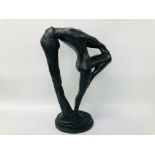 A CAST FIGURE OF A NUDE LADY BY AUSTIN SCULPTURE