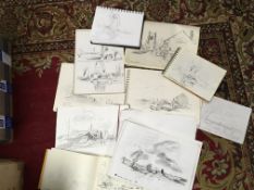 ARTIST (B BOWEN) SKETCHBOOKS